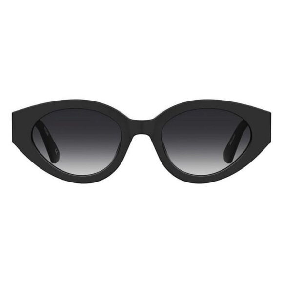 New MOSCHINO Black Square MOS 160/S 8079O Sunglasses Women - Picture 2 of 4